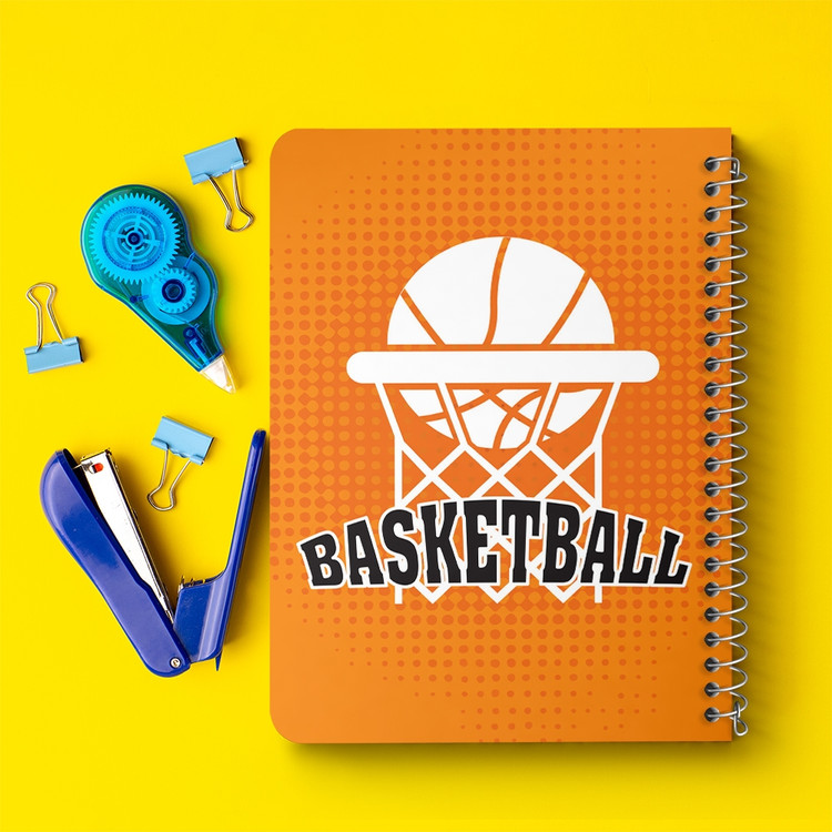 دفتر لیست خرید 50 برگ خندالو طرح بسکتبال Basketball کد 26450