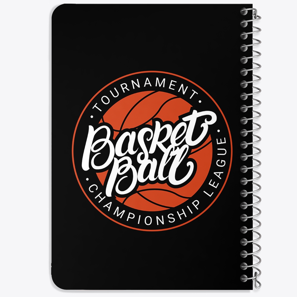 دفتر لیست خرید 50 برگ خندالو طرح بسکتبال Basketball کد 26441