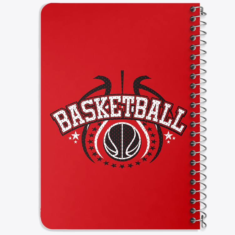 دفتر لیست خرید 50 برگ خندالو طرح بسکتبال Basketball کد 26439