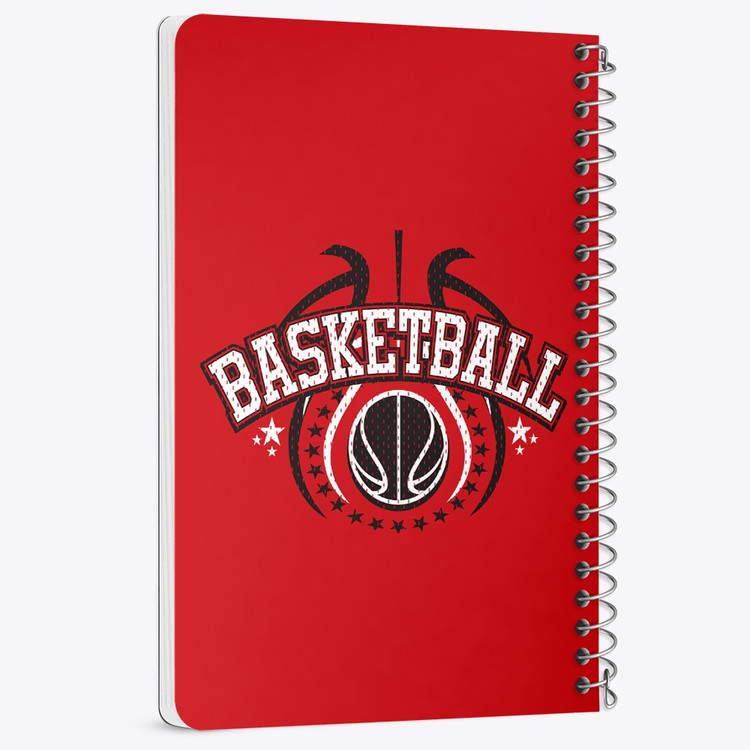 دفتر لیست خرید 50 برگ خندالو طرح بسکتبال Basketball کد 26439