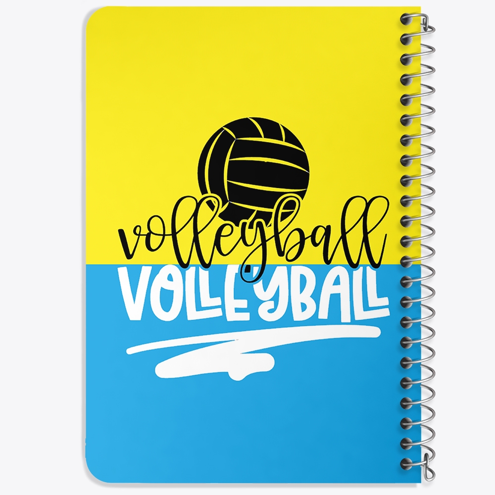 دفتر لیست خرید 50 برگ خندالو طرح والیبال Volleyball کد 26427