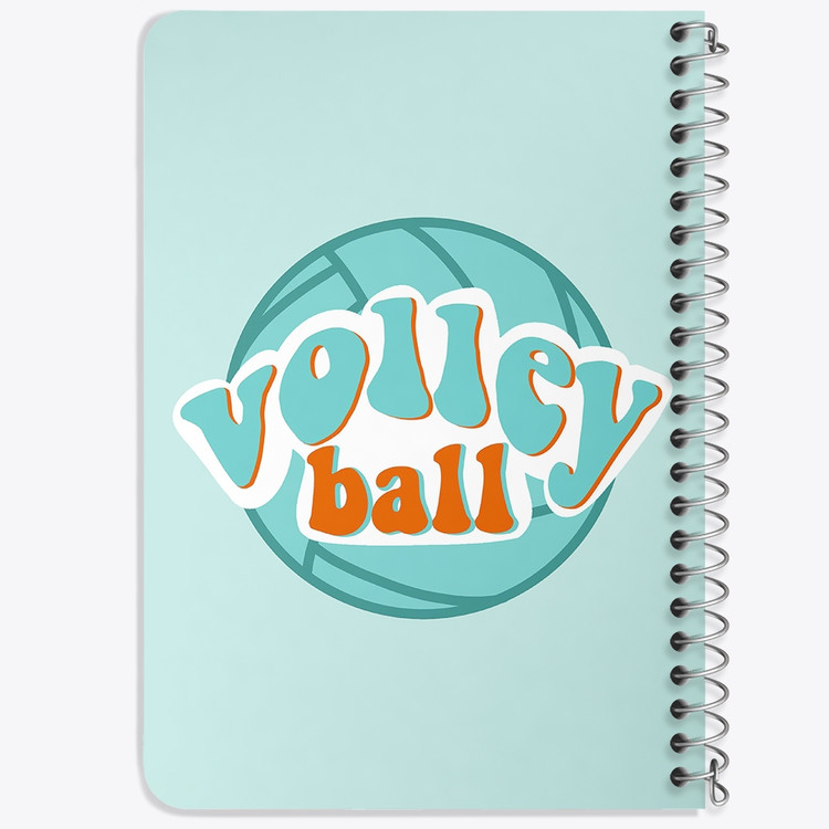 دفتر لیست خرید 50 برگ خندالو طرح والیبال Volleyball کد 26423
