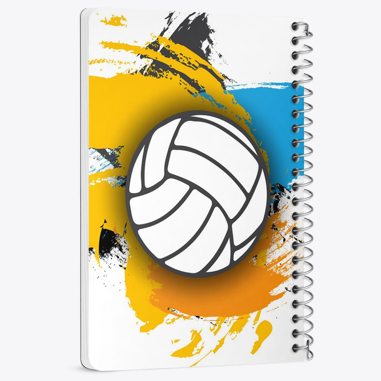 دفتر لیست خرید 50 برگ خندالو طرح والیبال Volleyball کد 26412