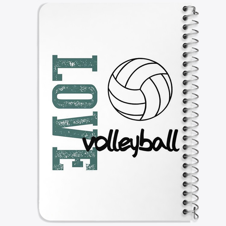 دفتر لیست خرید 50 برگ خندالو طرح والیبال Volleyball کد 26406