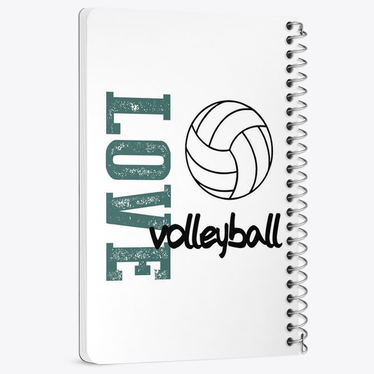 دفتر لیست خرید 50 برگ خندالو طرح والیبال Volleyball کد 26406