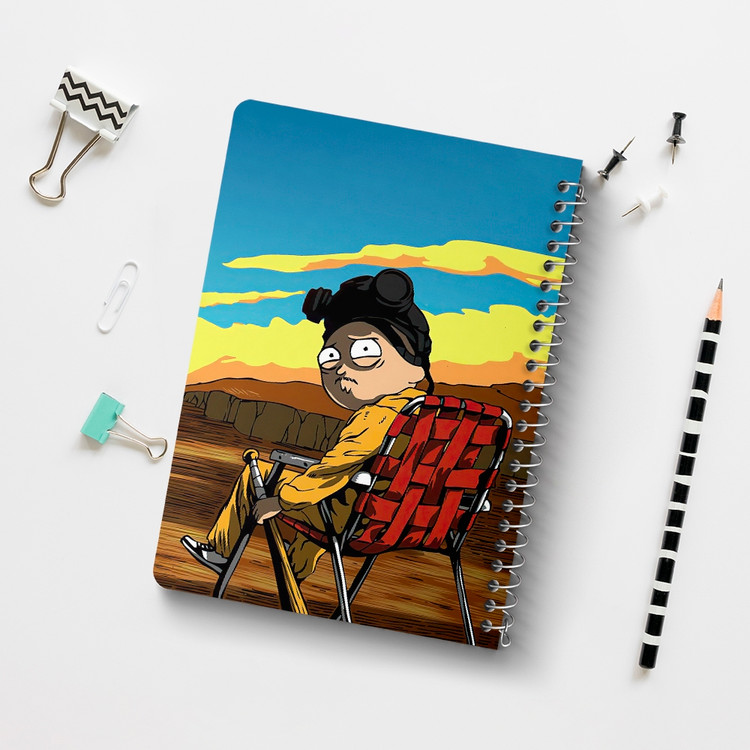 دفتر لیست خرید 50 برگ خندالو طرح انیمیشن ریک و مورتی Rick and Mort کد 26382