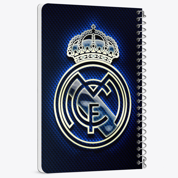 دفتر لیست خرید 50 برگ خندالو طرح باشگاه رئال مادرید کد 26374