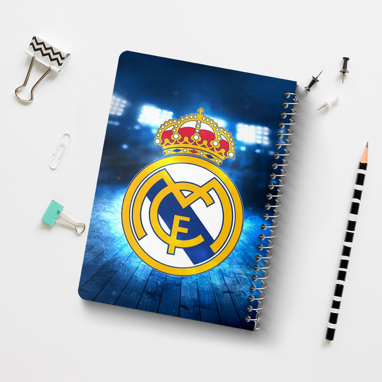 دفتر لیست خرید 50 برگ خندالو طرح باشگاه رئال مادرید کد 26356