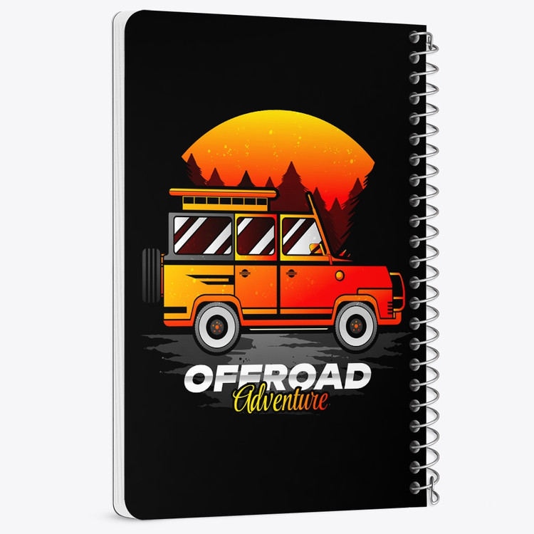 دفتر لیست خرید 50 برگ خندالو طرح آفرود Off Road کد 26312