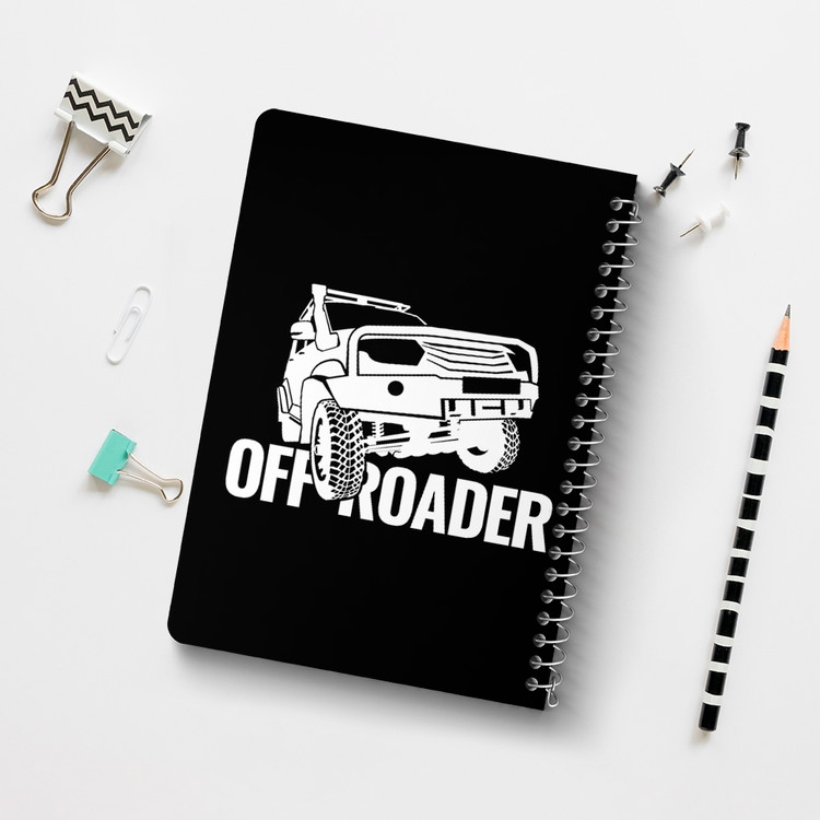 دفتر لیست خرید 50 برگ خندالو طرح آفرود Off Road کد 26311
