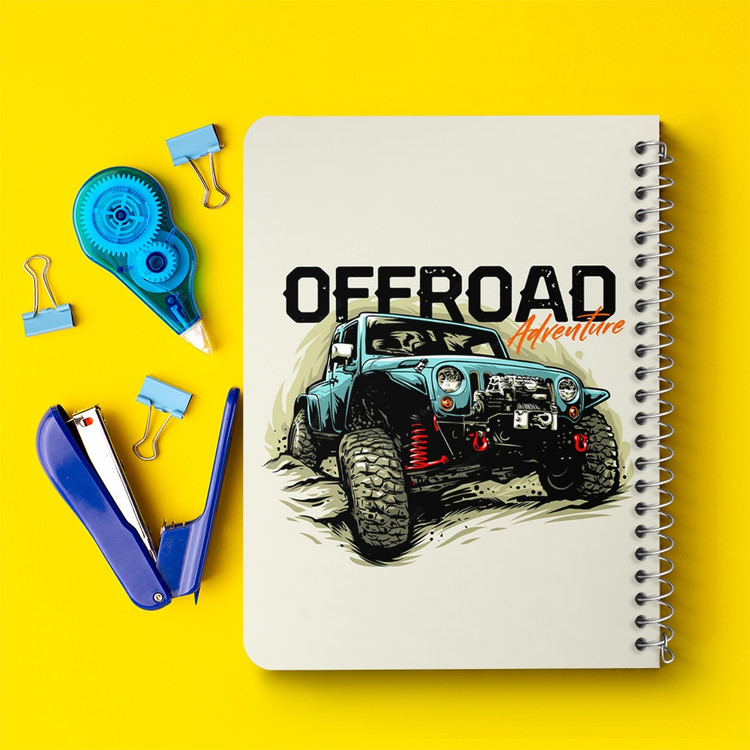 دفتر لیست خرید 50 برگ خندالو طرح آفرود Off Road کد 26306