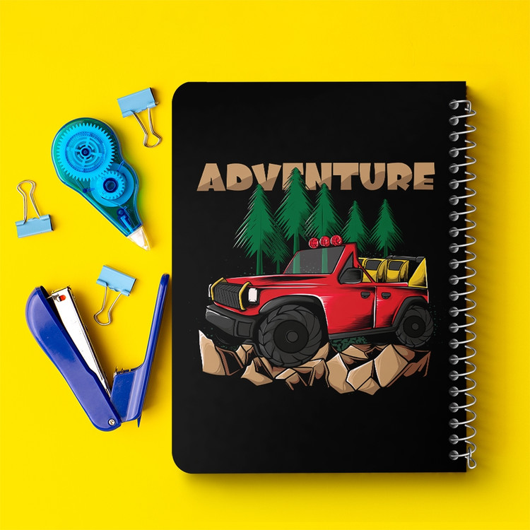 دفتر لیست خرید 50 برگ خندالو طرح آفرود Off Road کد 26300