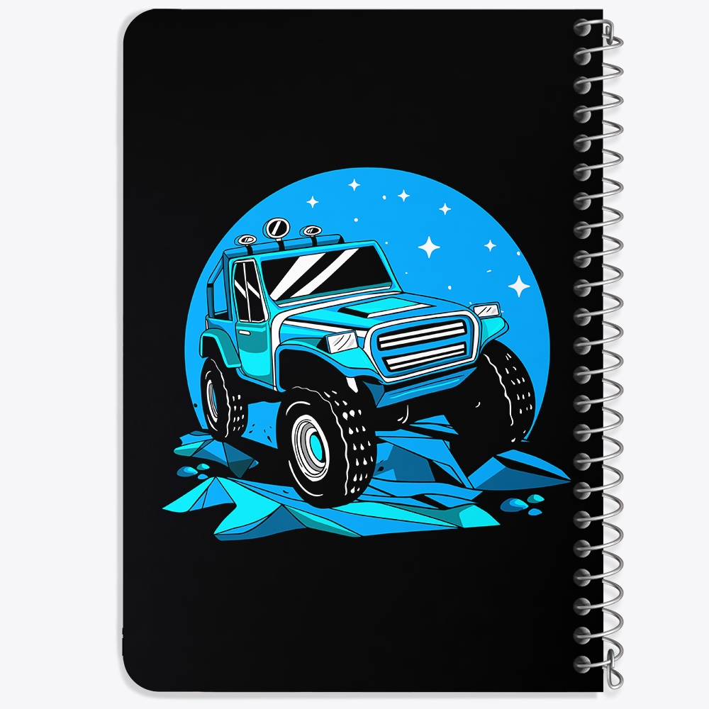 دفتر لیست خرید 50 برگ خندالو طرح آفرود Off Road کد 26298