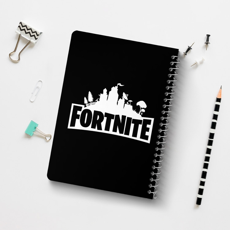 دفتر لیست خرید 50 برگ خندالو طرح بازی فورتنایت Fortnite کد 26294