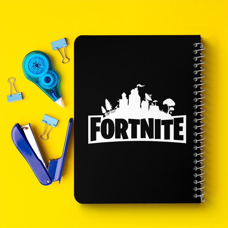 دفتر لیست خرید 50 برگ خندالو طرح بازی فورتنایت Fortnite کد 26294