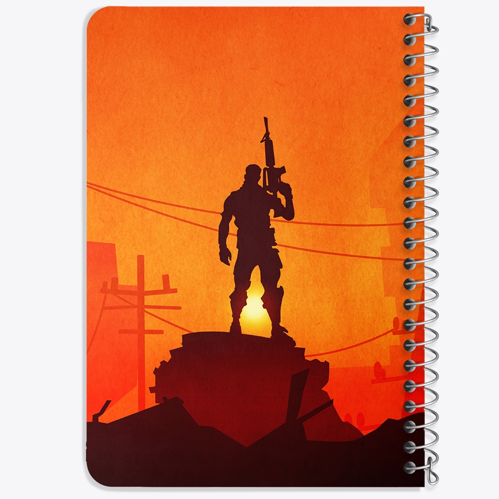 دفتر لیست خرید 50 برگ خندالو طرح بازی فورتنایت Fortnite کد 26287