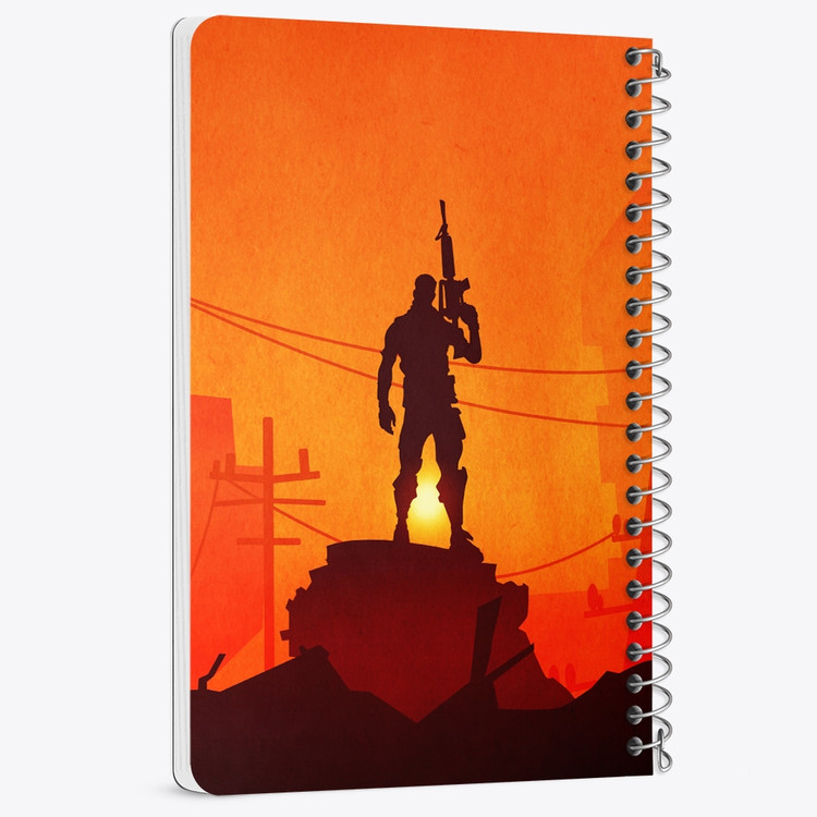 دفتر لیست خرید 50 برگ خندالو طرح بازی فورتنایت Fortnite کد 26287