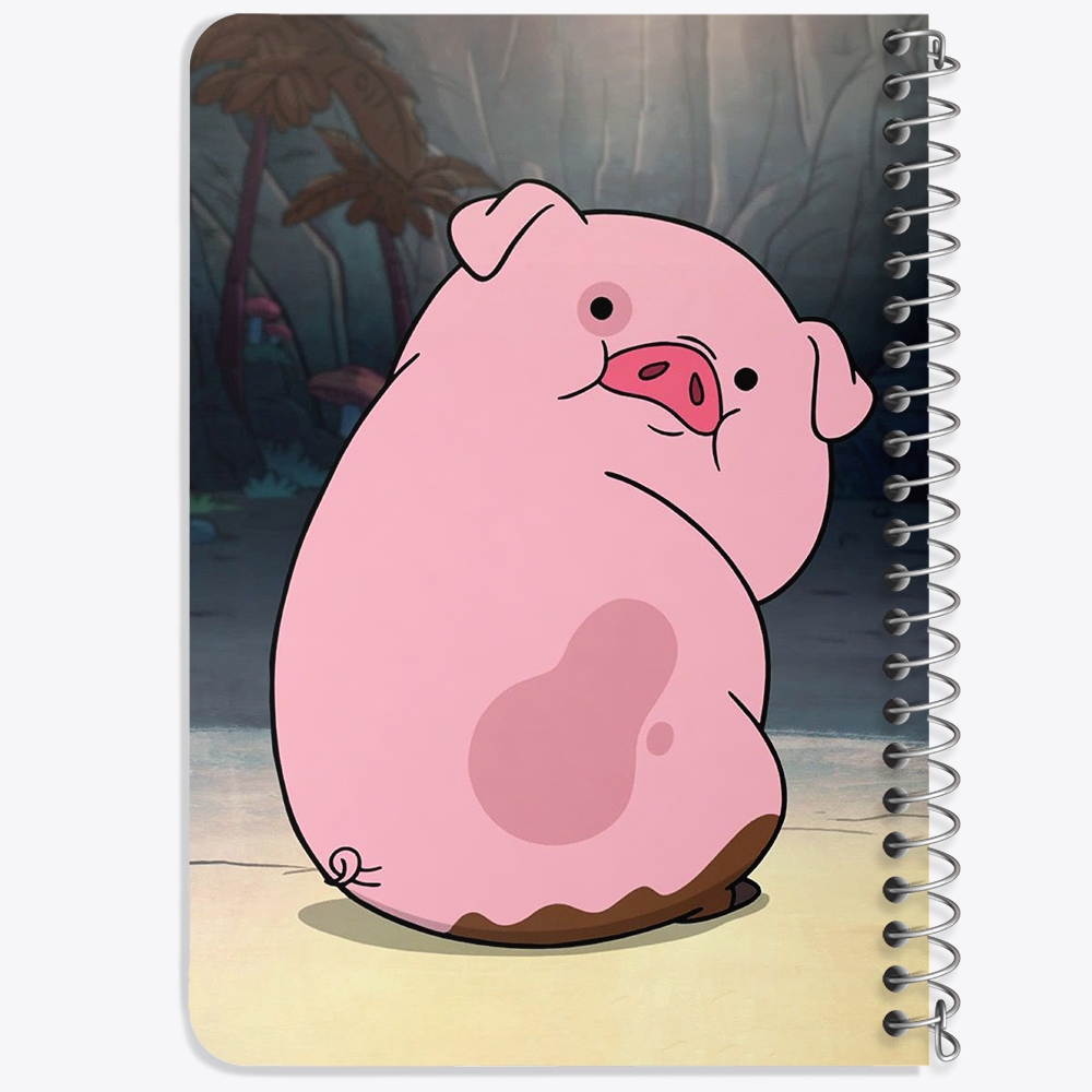 دفتر لیست خرید 50 برگ خندالو طرح وادلز انیمیشن آبشار جاذبه Gravity Falls کد 26080