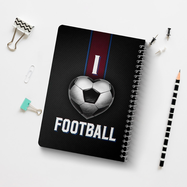 دفتر لیست خرید 50 برگ خندالو طرح فوتبال Football کد 25981