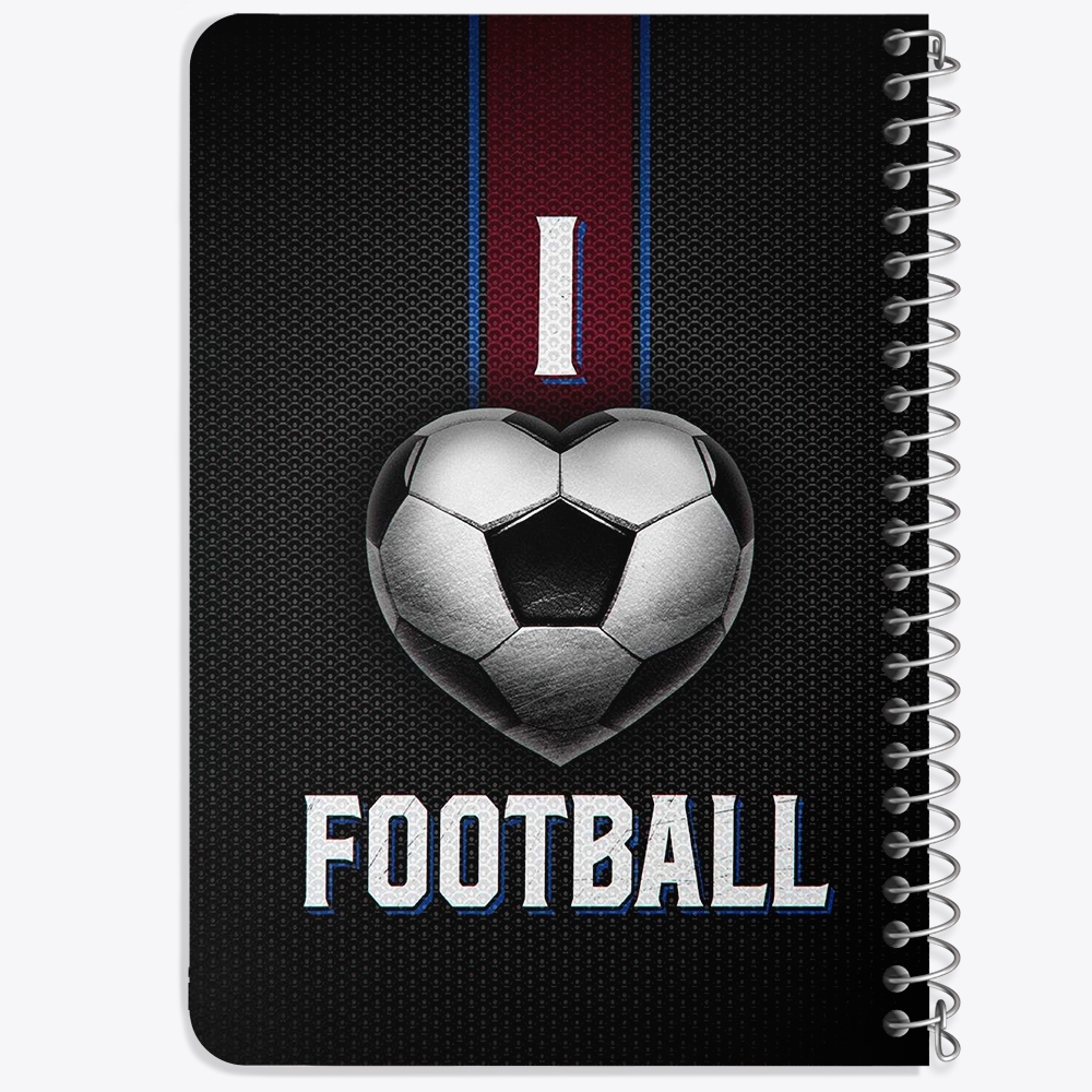 دفتر لیست خرید 50 برگ خندالو طرح فوتبال Football کد 25981