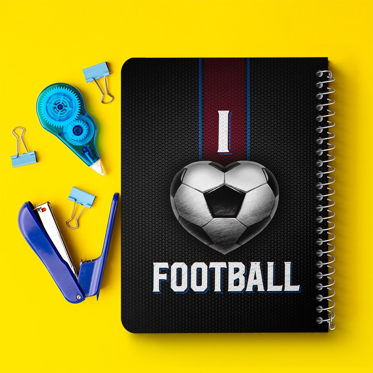 دفتر لیست خرید 50 برگ خندالو طرح فوتبال Football کد 25981