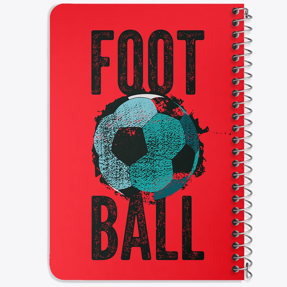 دفتر لیست خرید 50 برگ خندالو طرح فوتبال Football کد 25965