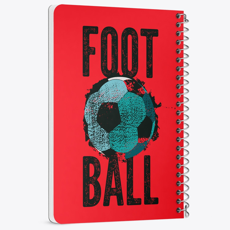 دفتر لیست خرید 50 برگ خندالو طرح فوتبال Football کد 25965