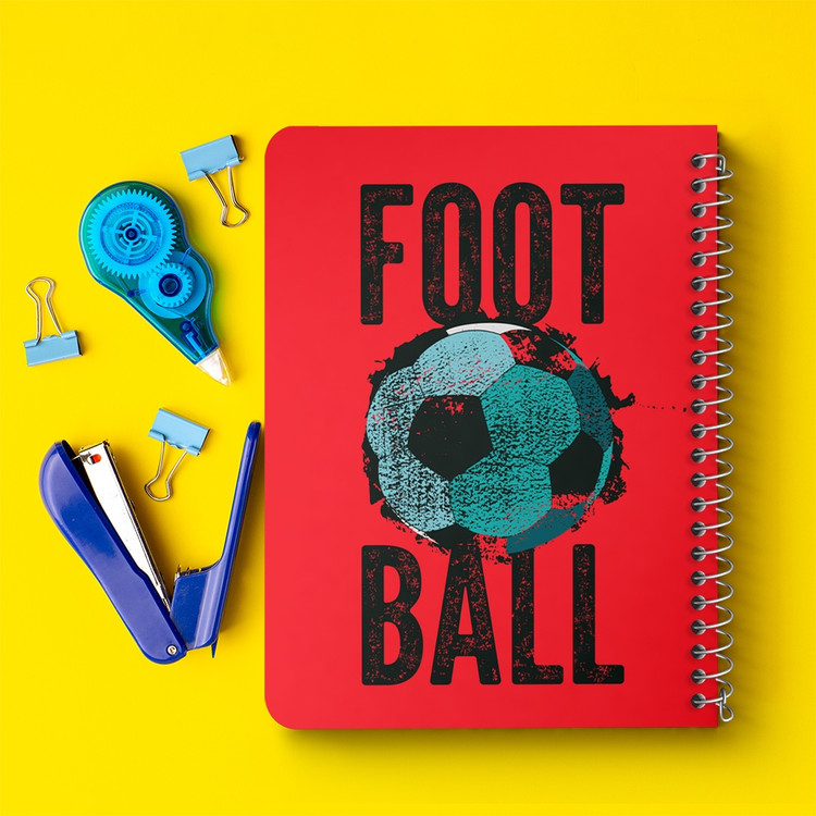 دفتر لیست خرید 50 برگ خندالو طرح فوتبال Football کد 25965