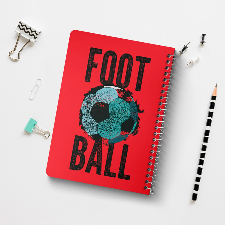 دفتر لیست خرید 50 برگ خندالو طرح فوتبال Football کد 25965