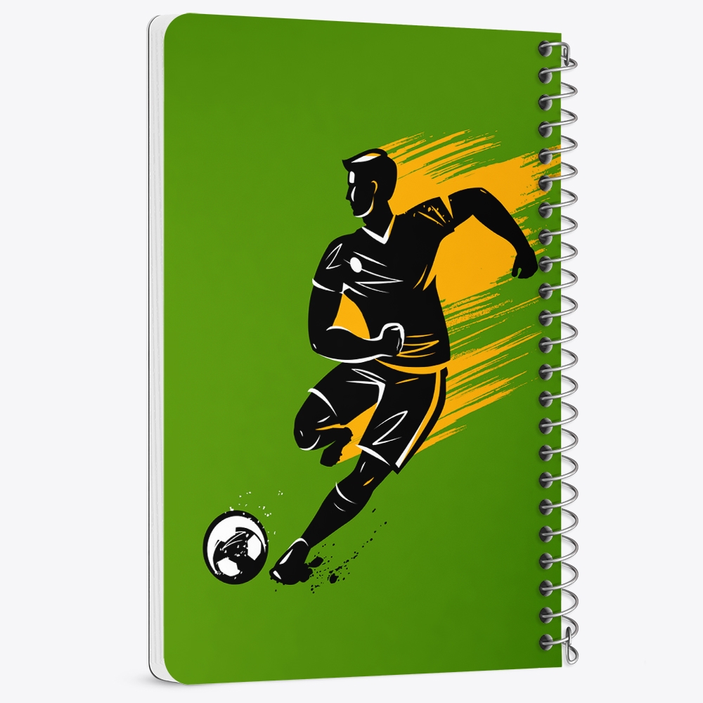 دفتر لیست خرید 50 برگ خندالو طرح فوتبال Football کد 25942