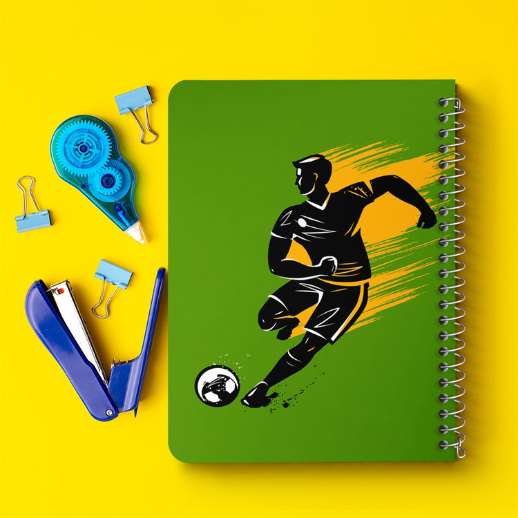دفتر لیست خرید 50 برگ خندالو طرح فوتبال Football کد 25942