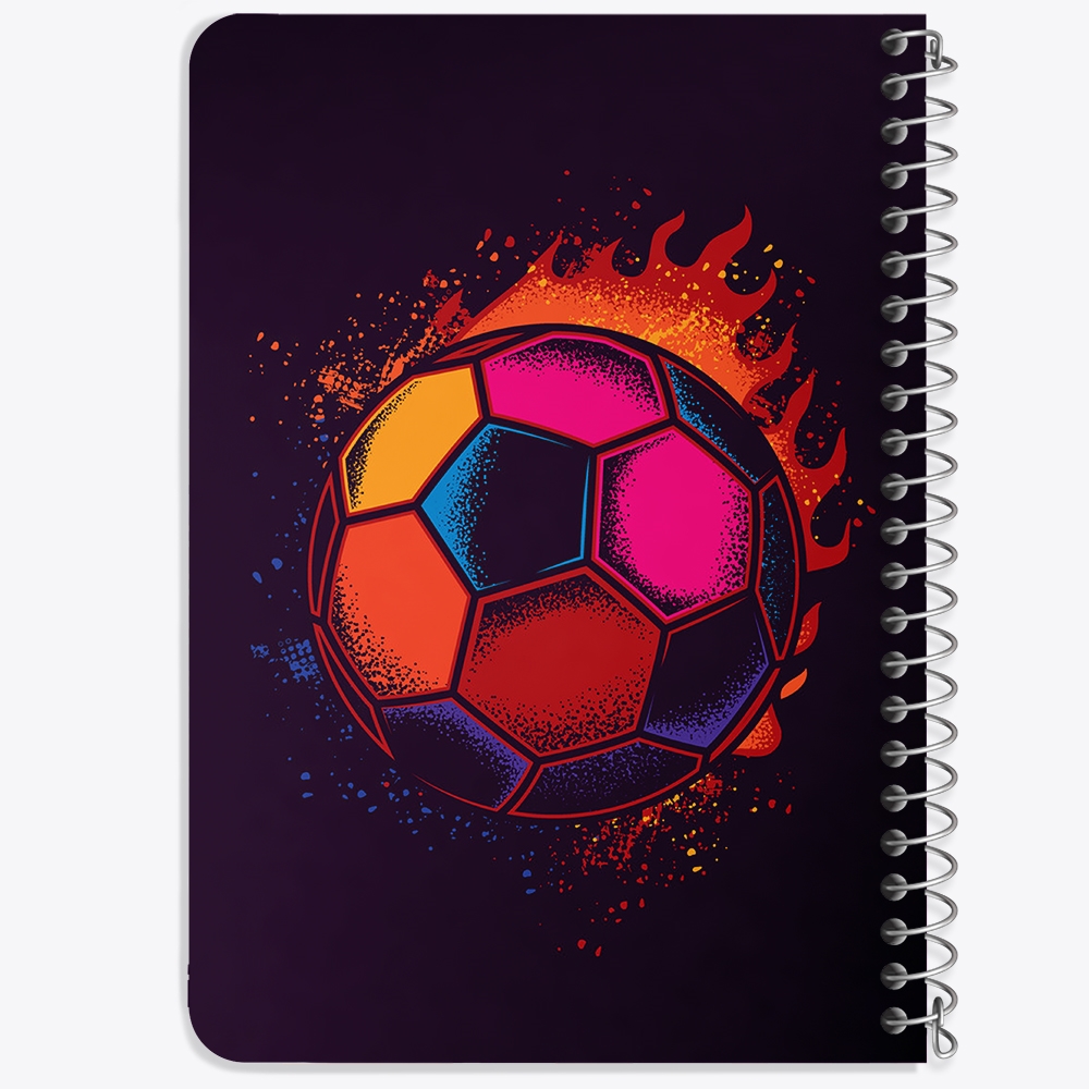 دفتر لیست خرید 50 برگ خندالو طرح فوتبال Football کد 25940