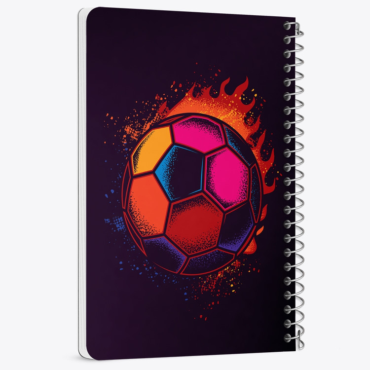 دفتر لیست خرید 50 برگ خندالو طرح فوتبال Football کد 25940