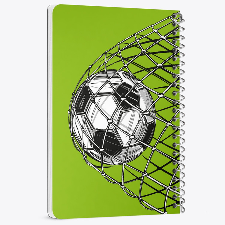 دفتر لیست خرید 50 برگ خندالو طرح فوتبال Football کد 25938