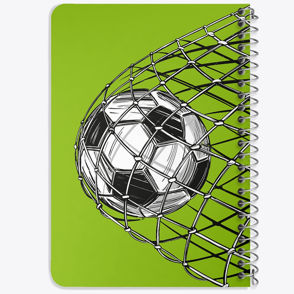 دفتر لیست خرید 50 برگ خندالو طرح فوتبال Football کد 25938