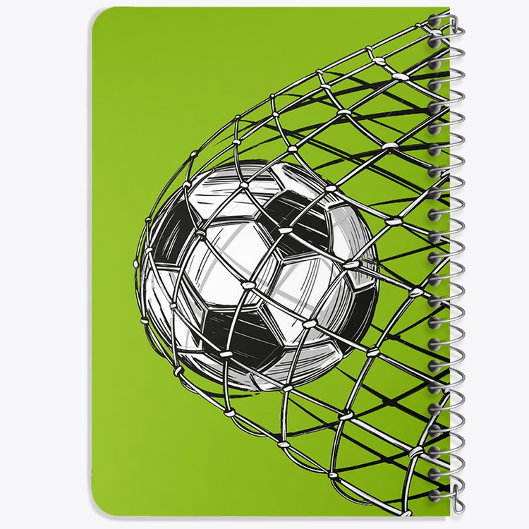دفتر لیست خرید 50 برگ خندالو طرح فوتبال Football کد 25938