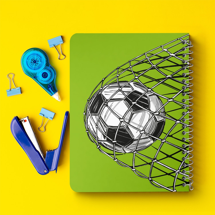دفتر لیست خرید 50 برگ خندالو طرح فوتبال Football کد 25938