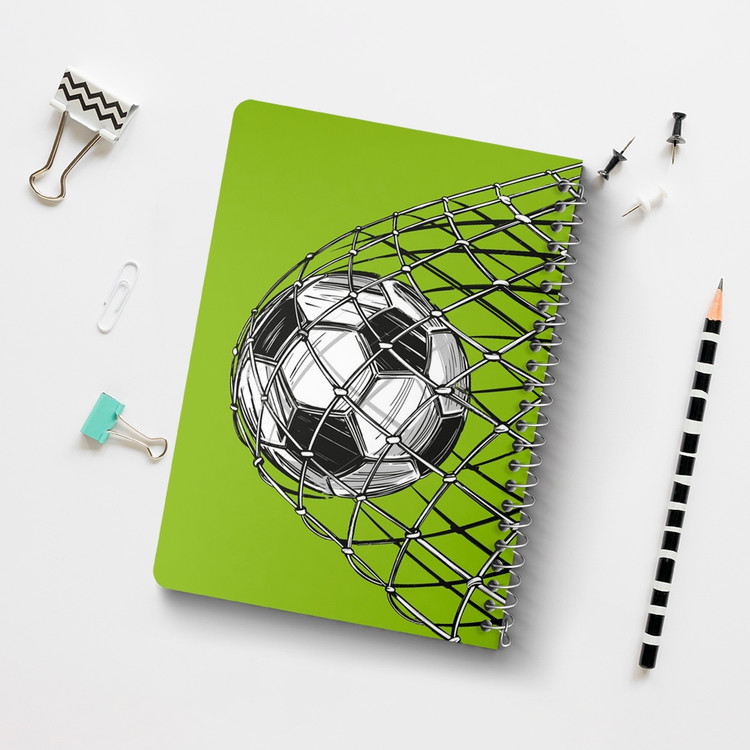 دفتر لیست خرید 50 برگ خندالو طرح فوتبال Football کد 25938