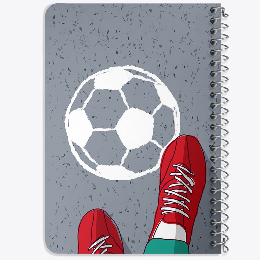 دفتر لیست خرید 50 برگ خندالو طرح فوتبال Football کد 25935