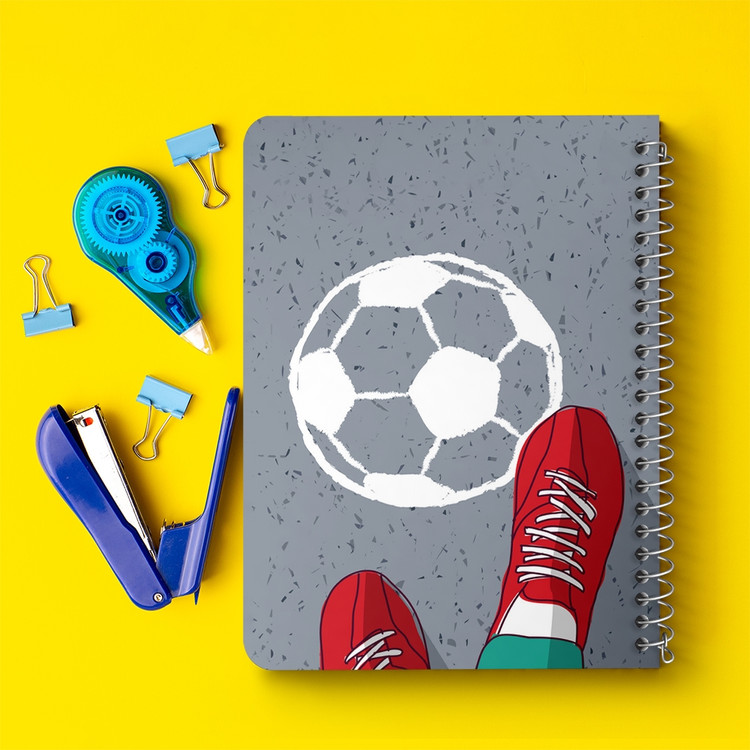 دفتر لیست خرید 50 برگ خندالو طرح فوتبال Football کد 25935
