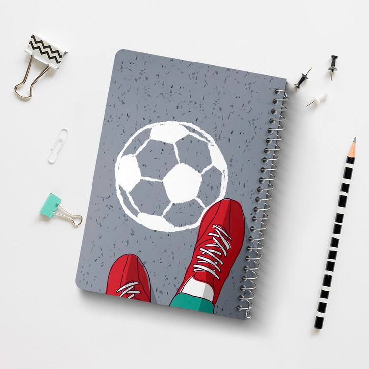 دفتر لیست خرید 50 برگ خندالو طرح فوتبال Football کد 25935