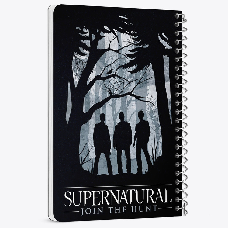 دفتر لیست خرید 50 برگ خندالو طرح سریال سوپرنچرال Supernatural کد 24537