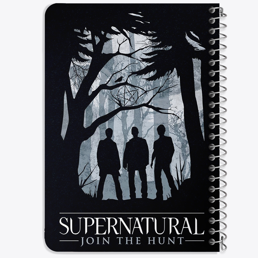 دفتر لیست خرید 50 برگ خندالو طرح سریال سوپرنچرال Supernatural کد 24537