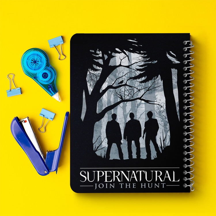 دفتر لیست خرید 50 برگ خندالو طرح سریال سوپرنچرال Supernatural کد 24537
