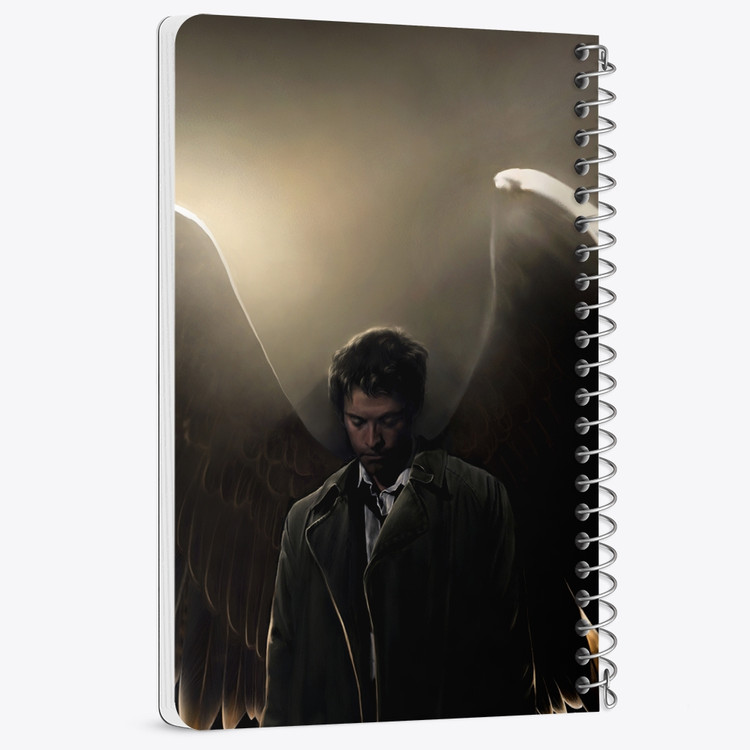 دفتر لیست خرید 50 برگ خندالو طرح کستیل سریال سوپرنچرال Supernatural کد 24511