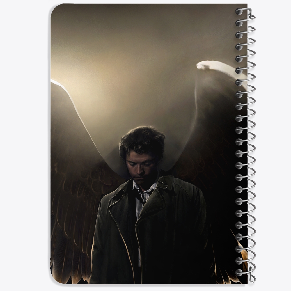 دفتر لیست خرید 50 برگ خندالو طرح کستیل سریال سوپرنچرال Supernatural کد 24511