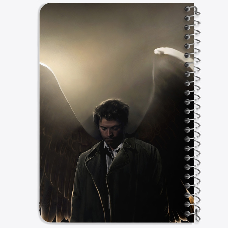 دفتر لیست خرید 50 برگ خندالو طرح کستیل سریال سوپرنچرال Supernatural کد 24511