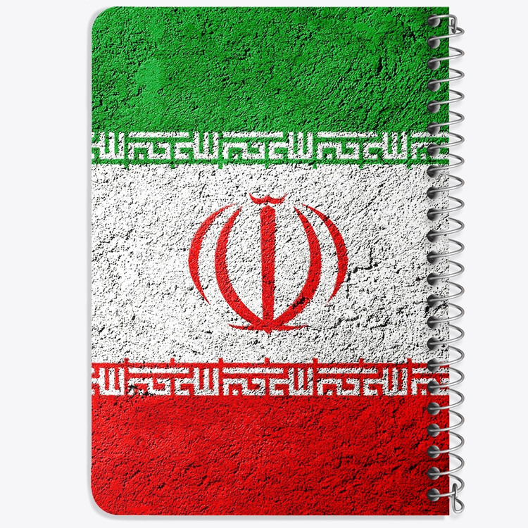 دفتر لیست خرید 50 برگ خندالو طرح پرچم ایران کد 23948