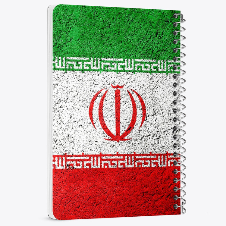 دفتر لیست خرید 50 برگ خندالو طرح پرچم ایران کد 23948