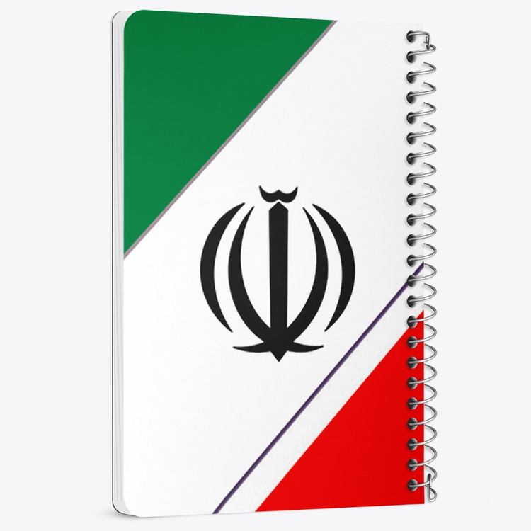 دفتر لیست خرید 50 برگ خندالو طرح پرچم ایران کد 23943